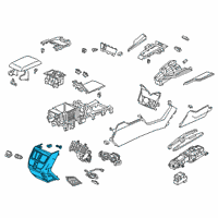 OEM Honda Clarity Panel, RR. *NH900L* Diagram - 83453-TRT-A01ZA
