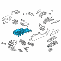 OEM Honda Clarity Box Console *NH900L* Diagram - 83403-TRT-003ZA