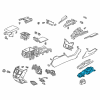 OEM Honda Clarity SWITCH SUB-ASSY Diagram - 54100-TRW-A93