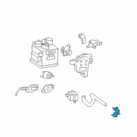 OEM 2004 Lexus LX470 Valve Assy, Vacuum Switching, NO.1 Diagram - 25860-50150