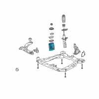 OEM 2009 Chevrolet Cobalt Spring-Front Diagram - 22712125