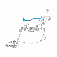 OEM 2017 Nissan NV1500 Harness Assembly-Head Lamp Diagram - 26038-1PA0A