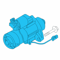 OEM 2009 Infiniti FX35 Motor Assembly-Starter REMAN Diagram - 2330M-JK20BRW