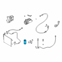 OEM BMW M5 Drying Container Diagram - 64-53-8-377-330