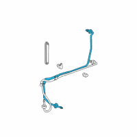 OEM Chevrolet Monte Carlo Cooler Pipe Diagram - 15213200