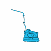 OEM Ford Mustang Fog Lamp Assembly Diagram - DR3Z-15200-AA