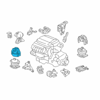 OEM Honda Pilot Stopper Assy., FR. (ACM) Diagram - 50835-STW-A01