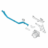 OEM 2013 Infiniti M35h Tube Assy-Oil Cooler Diagram - 21619-1MG0C