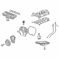 OEM GMC Canyon Filler Cap Diagram - 55513278