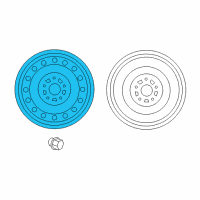 OEM 2012 Scion xB Wheel, Alloy Diagram - PT904-52080