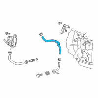 OEM 2019 Toyota C-HR Oil Hose Diagram - 32943-10020