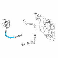 OEM 2018 Toyota C-HR Oil Hose Diagram - 32943-10010