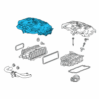 OEM 2017 Cadillac CT6 Cooler Assembly Diagram - 12704591