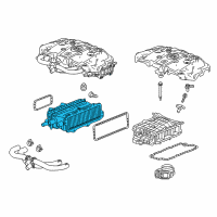 OEM Cadillac CT6 Intercooler Diagram - 12673394