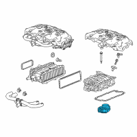 OEM Cadillac CT6 Throttle Body Diagram - 12648926