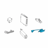 OEM 2020 Toyota Camry Trunk Switch Diagram - 84945-06020