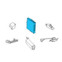 OEM 2019 Toyota Avalon Module Diagram - 899H0-07010