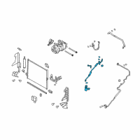 OEM Infiniti QX70 Hose-Flexible, Low Diagram - 92480-1CA1A