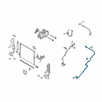 OEM 2010 Infiniti FX35 Pipe-Front Cooler, High Diagram - 92440-1CA0A