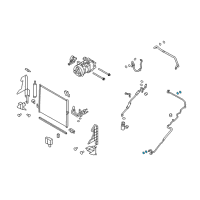 OEM 2015 Infiniti QX70 O Ring Diagram - 92471-N8221