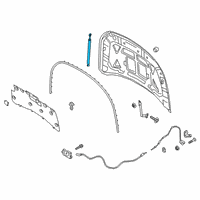 OEM 2021 Lincoln Corsair LIFT ASY - GAS Diagram - LJ7Z-16C826-A