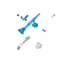 OEM Kia Shaft Assembly-Steering Diagram - 0K2ND32100C