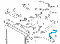 OEM 2021 BMW X5 HOSE ELECTRIC COOLANT PUMP Diagram - 17-12-9-894-781