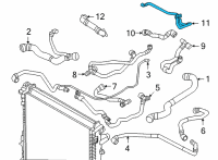 OEM 2021 BMW X5 HOSE, CYLINDER HEAD-EXPANSIO Diagram - 17-12-8-742-648