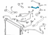 OEM 2021 BMW X5 HOSE HEAT MANAGEMENT MODULE Diagram - 17-12-9-894-771