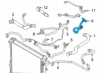 OEM 2021 BMW X5 HOSE HEAT MANAGEMENT MODULE Diagram - 17-12-9-488-196