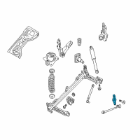 OEM 2001 Chrysler PT Cruiser Link-TRACKBAR Diagram - 4656465AG