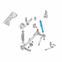 OEM 2003 Chrysler PT Cruiser ABSORBER-Suspension Diagram - 4656439AH