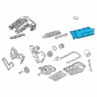 OEM Chrysler Town & Country Cover-Cylinder Head Diagram - 4892206AC