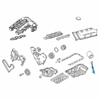 OEM 2009 Dodge Charger Tube-Engine Oil Indicator Diagram - 4792868AA