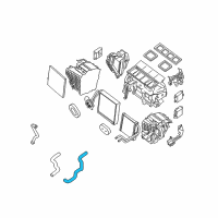 OEM Nissan Altima Hose-Heater, Inlet Diagram - 92400-JA10A