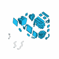 OEM Nissan Altima Heating Unit Assy-Front Diagram - 27110-JA100