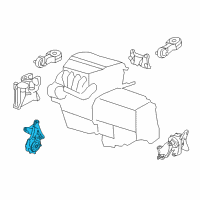 OEM 2016 Honda CR-V Mounting, Eng FR Diagram - 50830-T1W-A02