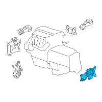 OEM 2015 Honda CR-V Mounting, Trns(CVT) Diagram - 50850-T1W-A11