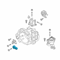 OEM 2013 Ford Edge Torque Arm Diagram - CT4Z-6068-A