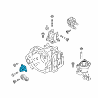 OEM 2012 Ford Edge Bracket Diagram - CT4Z-6E042-A