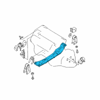 OEM Infiniti Member Assy-Engine Mounting Diagram - 11240-2Y000