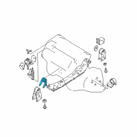 OEM 1999 Infiniti I30 Bracket-Engine Mounting Block, Front Diagram - 11274-4L801