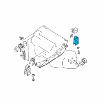 OEM 2002 Nissan Maxima Engine Mount Bracket Diagram - 113205Y300