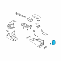 OEM Toyota Solara Rear Panel Diagram - 58903-AA020-A0