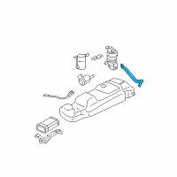 OEM 2006 Saturn Relay EGR Pipe Diagram - 12602651