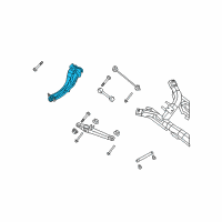 OEM 2014 Jeep Compass Link-Trailing Arm Diagram - 5105927AB