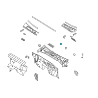 OEM Nissan Plug-Hole Diagram - 80874-0P000