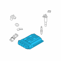 OEM BMW X5 Dme Engine Control Module Diagram - 12-14-8-603-842