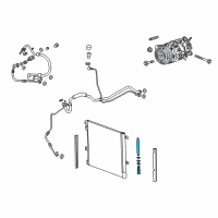 OEM 2019 GMC Acadia Drier Diagram - 84368321