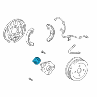 OEM 2005 Scion xB Sensor Ring Diagram - 89544-52030